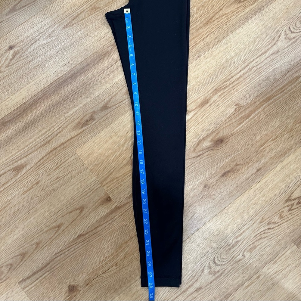 Lululemon Wunder Under 28” High Rise Luon Black Leggings Pants Size 4 - Picture 12 of 12